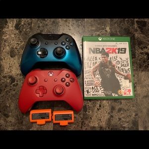 Xbox one remote and games with ps4 games